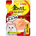 （まとめ） いなばペットフード 金のだしちゅーるタイプ まぐろ140g 【猫用・フード】 【ペット用品】 【×48セット】