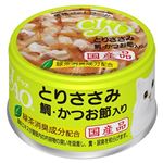 （まとめ） いなばペットフード CIAOとりささみ鯛・かつお節入り 85g 【猫用・フード】 【ペット用品】 【×48セット】