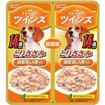 （まとめ） いなばペットフード Twins14歳ささみ鶏軟骨80gTW-06 【犬用・フード】 【ペット用品】 【×48セット】