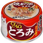 （まとめ） いなばペットフード チャオとろみ 焼きかつお 80g A-48 【猫用・フード】 【ペット用品】 【×48セット】