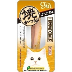 （まとめ） いなばペットフード 焼かつお かつお節味 1本 YK-01 【猫用・フード】 【ペット用品】 【×48セット】