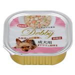 （まとめ） デビフペット デビフ デビィ 成犬用ササミ＆野菜 100g 【ペット用品】 【×24セット】