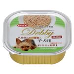 （まとめ） デビフペット デビフ デビィ 子犬用ササミ＆野菜 100g 【ペット用品】 【×24セット】