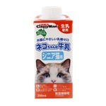 （まとめ） ドギーマンハヤシ ネコちゃんの牛乳 シニア猫用 200ml 【猫用・フード】 【ペット用品】 【×24セット】