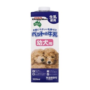 (まとめ) ドギーマンハヤシ ペットの牛乳 幼犬用 1000ml 【犬用・フード】 【ペット用品】 【×12セット】 商品画像