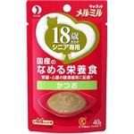 （まとめ） ペットライン キャネット メルミル18歳から かつお40g 【ペット用品】 【×48セット】