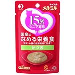 （まとめ） ペットライン キャネット メルミル15歳から かつお40g 【ペット用品】 【×48セット】