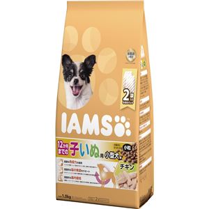 （まとめ） マースジャパンリミテッド アイムス 小型犬子犬用チキン小粒1kg 【ペット用品】 【×6セット】