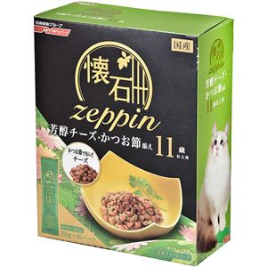 （まとめ） 日清ペットフード 懐石zeppin11歳以上用かつお節200g 【猫用・フード】 【ペット用品】 【×12セット】