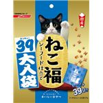 （まとめ） 日清ペットフード ねこ福39大入り袋シーフード味117g 【ペット用品】 【×12セット】