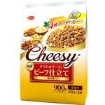 （まとめ） 日本ペットフード ビタワン チーズィービーフ味 900g 【犬用・フード】 【ペット用品】 【×12セット】