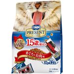 （まとめ） 日本ペットフード コンボキャットPドライ15歳Mお肉240g 【猫用・フード】 【ペット用品】 【×12セット】