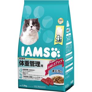 マースジャパンリミテッド アイムス 成猫体重管理マグロ1.5kg 【ペット用品】 商品画像