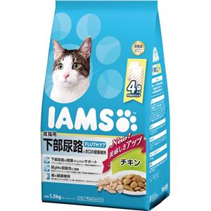 マースジャパンリミテッド アイムス 成猫下部尿路チキン1.5kg 【ペット用品】 商品画像