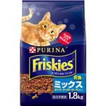 （まとめ）ネスレ フリスキードライ お魚ミックス 1.8Kg （猫用・フード）【ペット用品】【×6 セット】