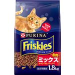 （まとめ）ネスレ フリスキードライ お肉ミックス 1.8Kg （猫用・フード）【ペット用品】【×6 セット】