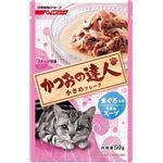 （まとめ）日清ペットフード かつお達人R TP11まぐろ50g （猫用・フード）【ペット用品】【×48 セット】