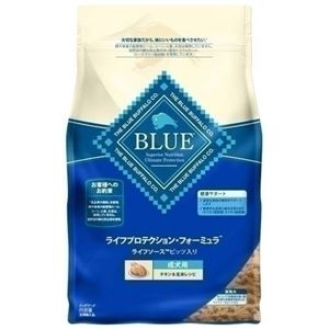 (まとめ)ブルーバッファロー 成犬用 チキン&玄米 900g【×6セット】【ペット用品・犬用フード】