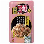 （まとめ）焼津のまぐろパウチ サーモン入まぐろとささみ 60g【×96セット】【ペット用品・猫用フード】