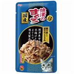 （まとめ）焼津のまぐろパウチ 削り節入まぐろとささみ 60g【×96セット】【ペット用品・猫用フード】