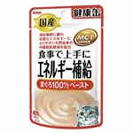 （まとめ）国産健康缶パウチ エネルギー補給まぐろペースト 40g【×48セット】【ペット用品・猫用フード】