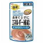 （まとめ）国産健康缶パウチ エネルギー補給かつおペースト 40g【×48セット】【ペット用品・猫用フード】