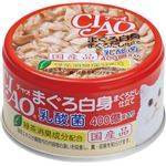 （まとめ）CIAO ホワイティ 乳酸菌 まぐろ白身 まぐろだし仕立て 85g A-131【×48セット】【ペット用品・猫用フード】