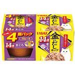 （まとめ）金のだしカップ 14歳からのまぐろ 70g×4個パック 4IMC144【×12セット】【ペット用品・猫用フード】