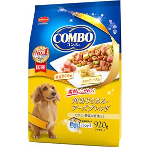 （まとめ）コンボ ドッグ 角切りささみ・チーズブレンド 920g【×12セット】【ペット用品・犬用フード】