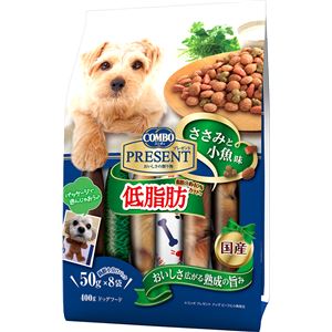 （まとめ）コンボ プレゼント ドッグ ドライ 低脂肪 400g【×16セット】【ペット用品・犬用フード】