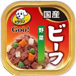 （まとめ）ビタワン グー ビーフ 野菜 100g【×96セット】【ペット用品・犬用フード】