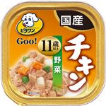 （まとめ）ビタワン グー チキン 野菜 11歳以上 100g【×96セット】【ペット用品・犬用フード】