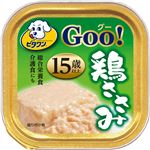 （まとめ）ビタワン グー 鶏ささみ 15歳以上 90g【×96セット】【ペット用品・犬用フード】