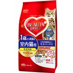 （まとめ）ビューティープロ キャット 成猫用 1歳から 600g【×10セット】【ペット用品・猫用フード】