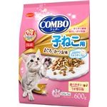 （まとめ）コンボ キャット 子ねこ用 ミルクチップ添え 600g【×12セット】【ペット用品・猫用フード】