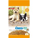 （まとめ）いぬのしあわせ 中粒 1歳からの成犬用 1.5Kg【×6セット】【ペット用品・犬用フード】