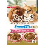 （まとめ）いぬのしあわせ プッチーヌ 半生 1歳からの成犬用 200g【×12セット】【ペット用品・犬用フード】