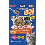 （まとめ）キャラットミックス ネオ 7歳からの高齢猫用 毛玉をおそうじ 1kg【×8セット】【ペット用品・猫用フード】