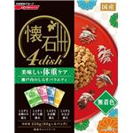 （まとめ）懐石 4dish 美味しい体重ケア 瀬戸内のしらすバラエティ 320g（80g×4パック）【×12セット】【ペット用品・猫用フード】