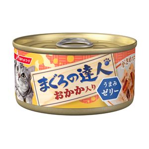 （まとめ）まぐろの達人缶 おかか入り うまみゼリー 80g【×48セット】【ペット用品・猫用フード】