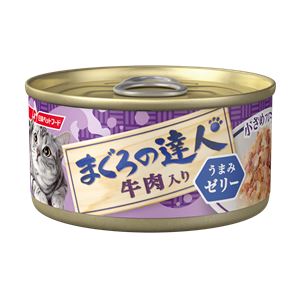 （まとめ）まぐろの達人 牛肉入り うまみゼリー 80g【×48セット】【ペット用品・猫用フード】