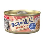 （まとめ）まぐろの達人 サーモン入り うまみゼリー 80g【×48セット】【ペット用品・猫用フード】