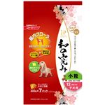 （まとめ）ジェーピースタイル 和の究み 小粒 12ヶ月までの子犬用 2.1kg（300g×7パック）【×4セット】【ペット用品・犬用フード】