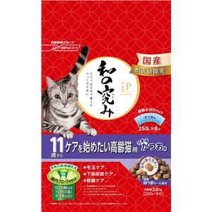 （まとめ）ジェーピースタイル 和の究み 11歳から ケアを始めたい高齢猫用 2kg【×6セット】【ペット用品・猫用フード】