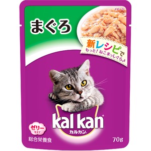 （まとめ）カルカン パウチ まぐろ 70g【×160セット】【ペット用品・猫用フード】