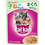 （まとめ）カルカン パウチ 12ヵ月までの子ねこ用 まぐろ 70g【×160セット】【ペット用品・猫用フード】