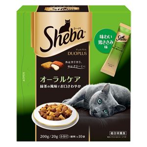 （まとめ）シーバ デュオプラス オーラルケア 200g【×12セット】【ペット用品・猫用フード】