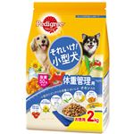 （まとめ）ペディグリー それいけ！小型犬 体重管理用 チキン入り 2kg【×6セット】【ペット用品・犬用フード】