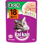 （まとめ）カルカン パウチ 18歳から まぐろ 70g【×160セット】【ペット用品・猫用フード】