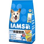 （まとめ）アイムス 成犬用 体重管理用 チキン 中粒 2.6kg【×4セット】【ペット用品・犬用フード】